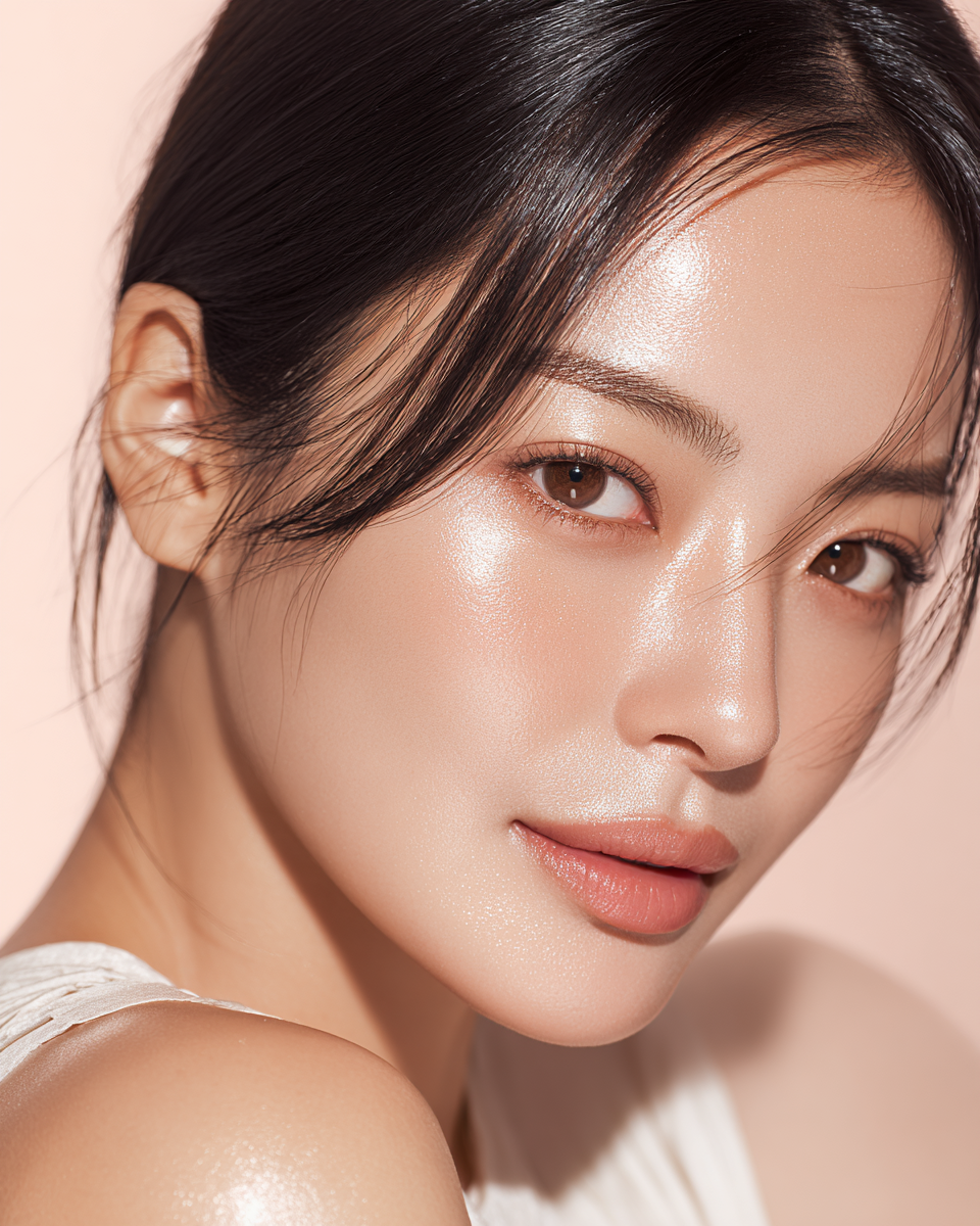 1weekautom Korean female model clean hydrated skin dewy glow 09960126 5b29 4476 a9a2 3893fe0203b8