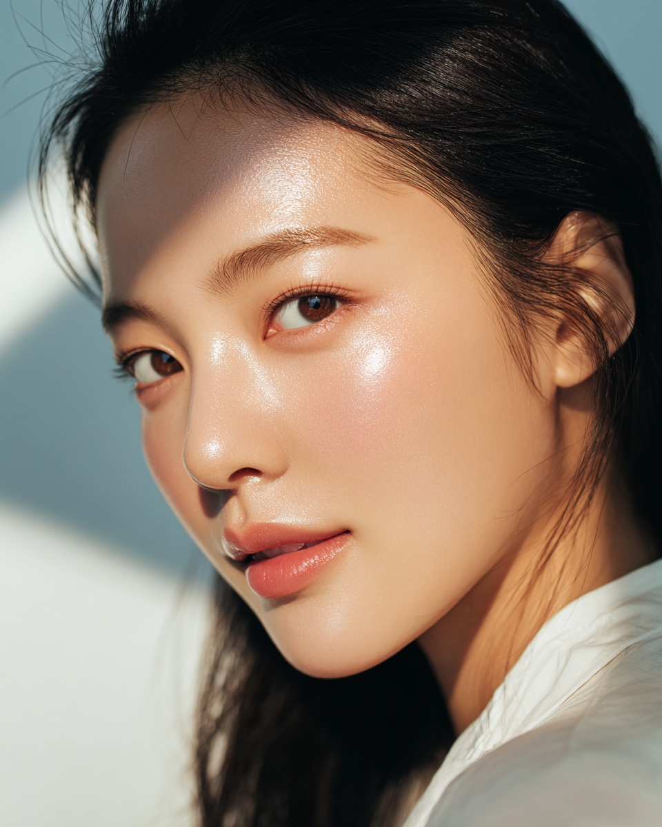 1weekautom Korean female model clean hydrated skin dewy glow 09960126 5b29 4476 a9a2 3893fe0203b8