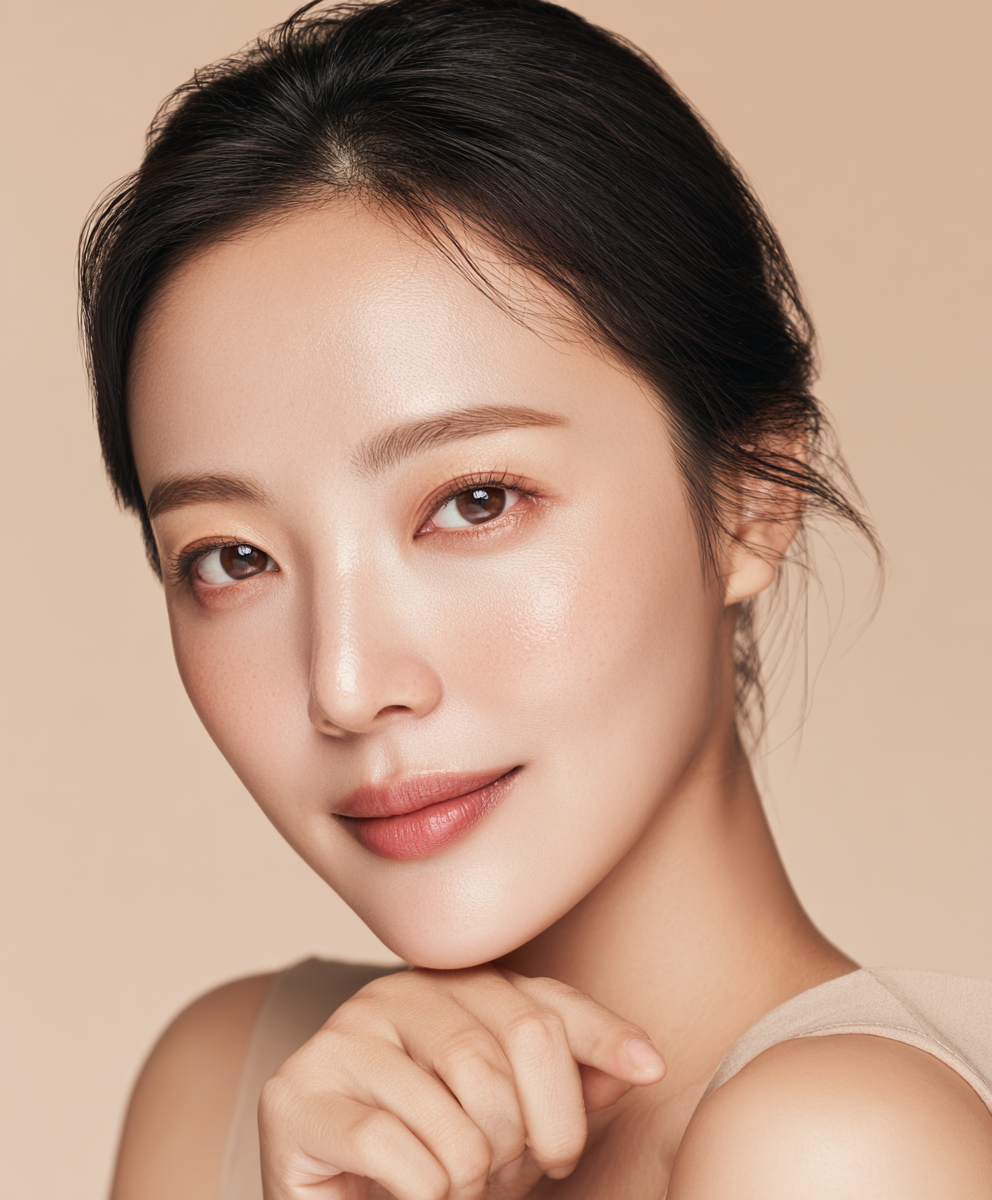 1weekautom a Korean woman with clear smooth skin natural soft 85c869cd cf70 49e0 ab74 5e1d39356b82