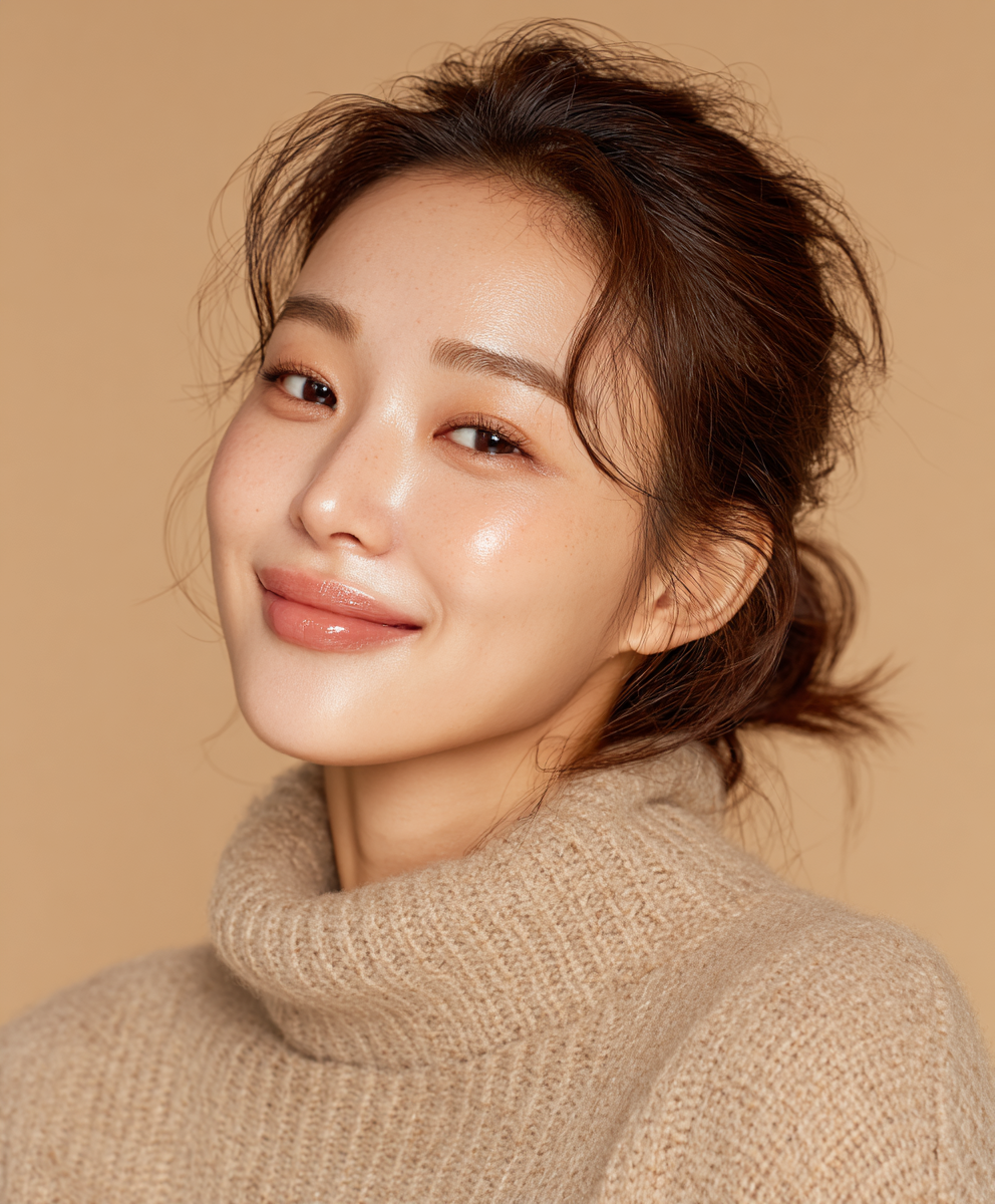 U8347531921 a close up portrait of a 30s Korean woman soft na d95c2843 af1d 4346 95d4 2eb796eb84d5