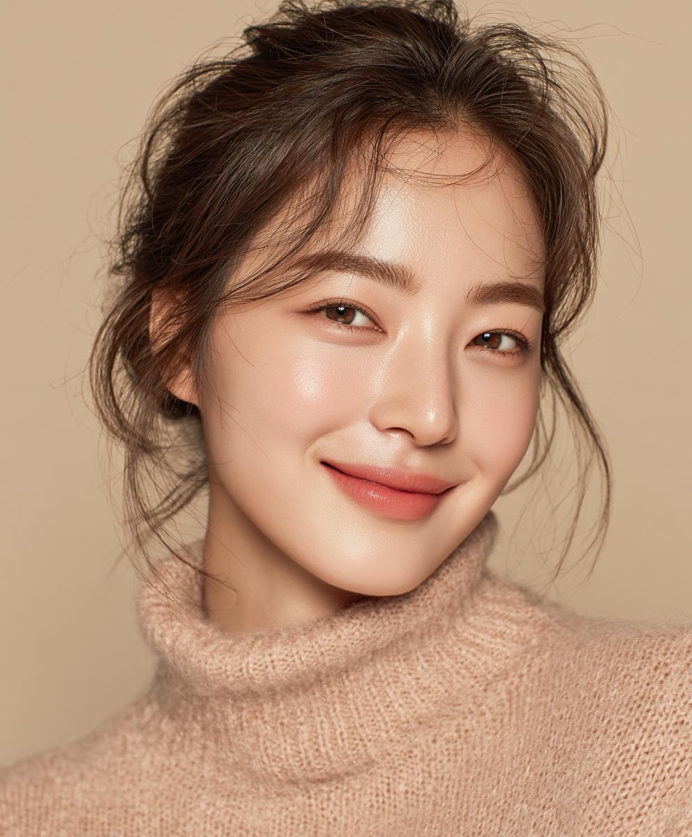 U8347531921 a close up portrait of a 30s Korean woman soft na d95c2843 af1d 4346 95d4 2eb796eb84d5