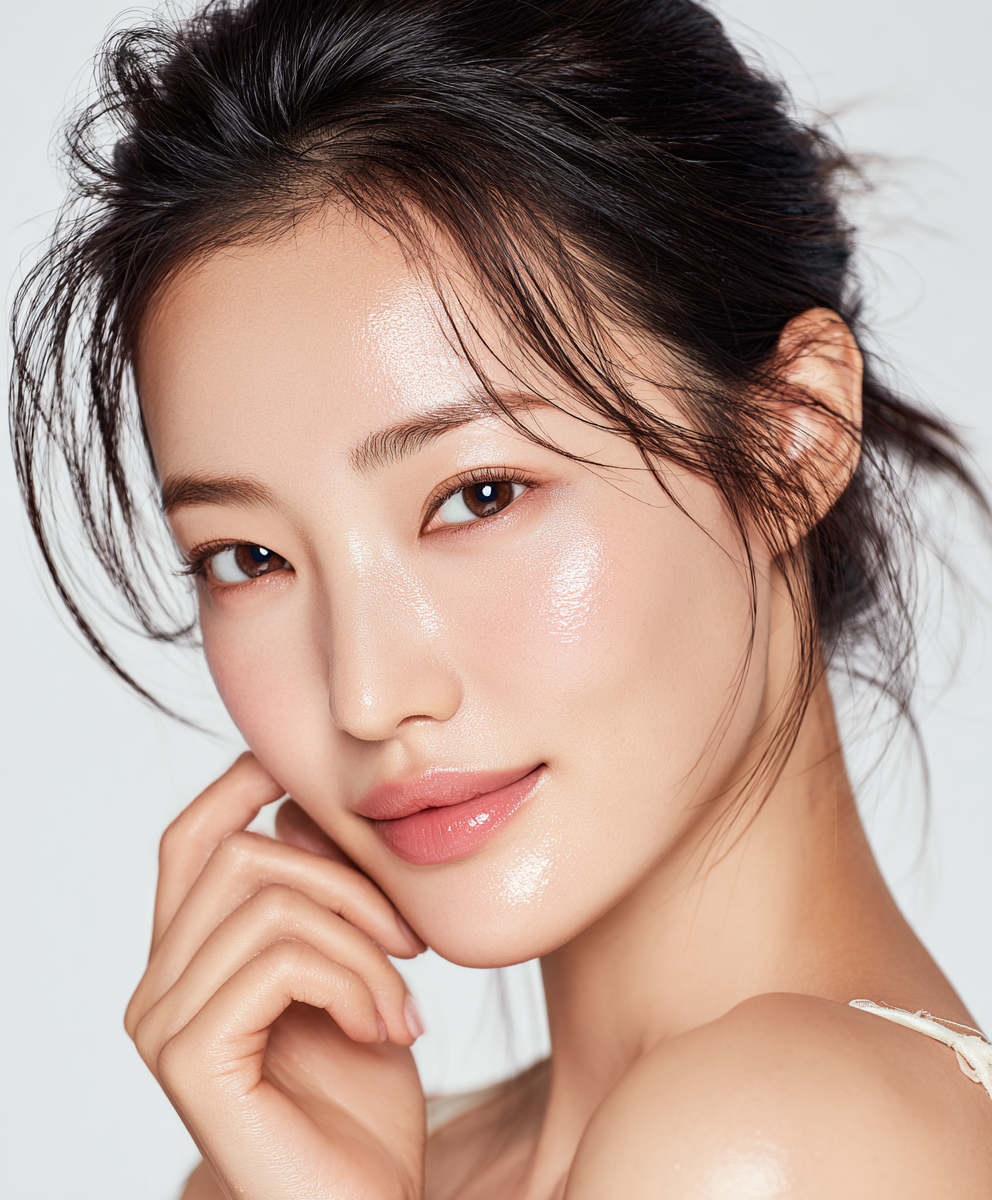 1weekautom Korean female model clean hydrated skin dewy glow 943de65c 0b3c 4c64 8f95 ffd219d7c7d5